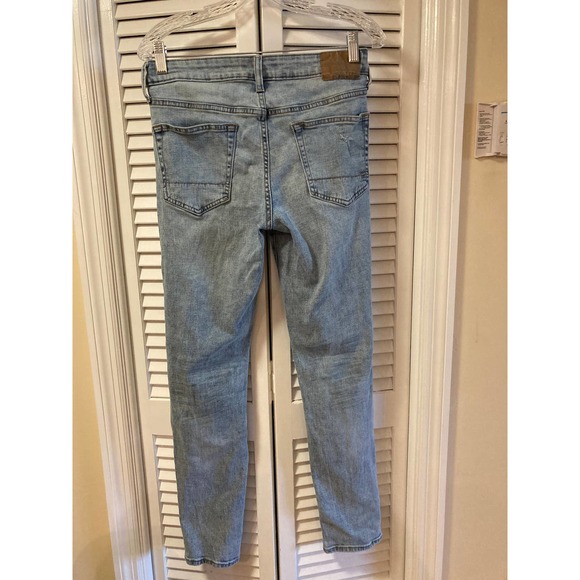 Aeropostale Lightwash Distressed Skinny Jeans Sz 30/32 - Picture 2 of 8